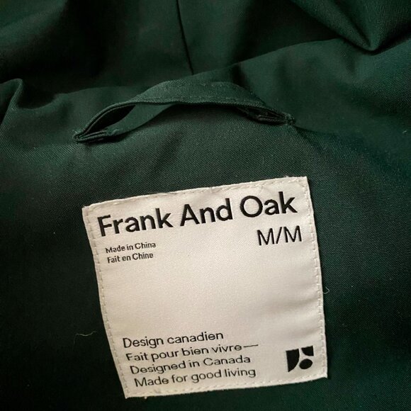 Frank & Oak Highland Puffer green medium - Picture 2 of 3